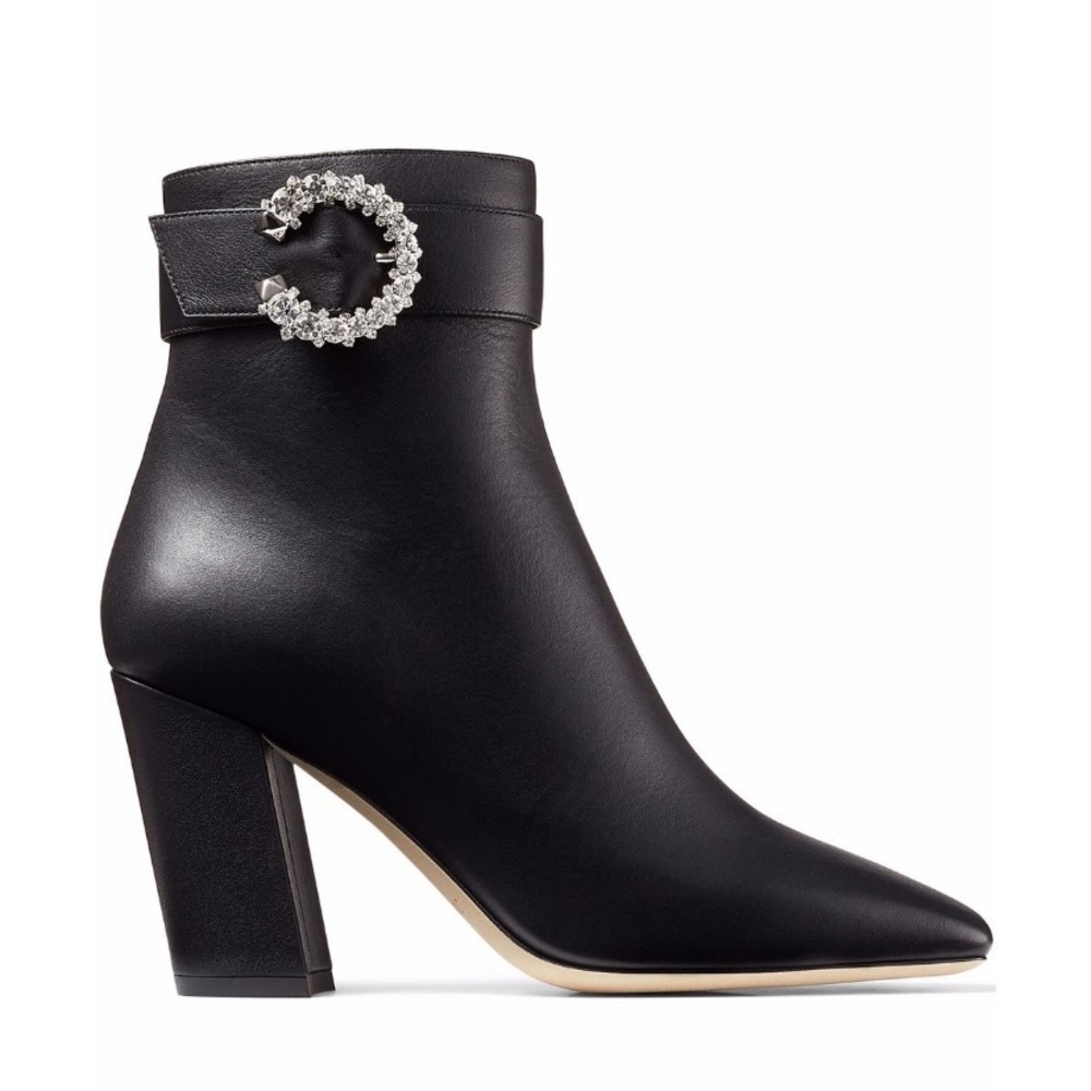 Jimmy Choo Myan 85 leather ankle boots (size 9.5-10)